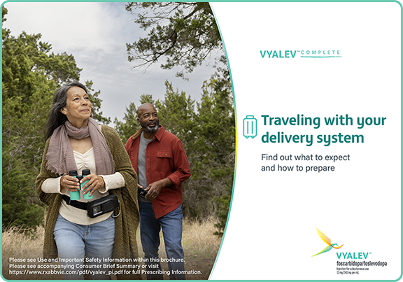 Traveling with your delivery system. Find out what to expect and how to prepare.